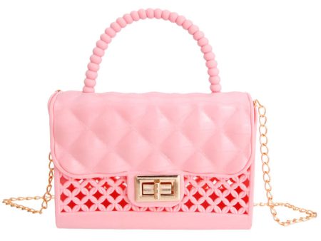 Pink Jelly Top Handle Mini Crossbody Online Hot Sale