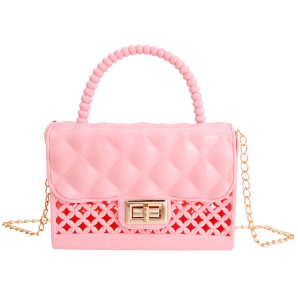 Pink Jelly Top Handle Mini Crossbody Online Hot Sale