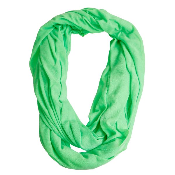 Bright Green Infinity Scarf Discount