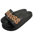 Size 10 BOSS Black Slides Fashion