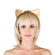 Gold Kitty Ears Headband on Sale