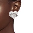 Silver 3 Pcs Black Girl Afro Studs Fashion