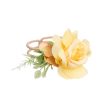 Yellow Fabric Flower Bracelet Online Hot Sale