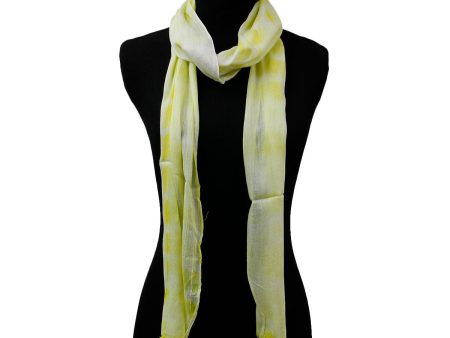 Lightweight Yellow Long Scarf For Sale