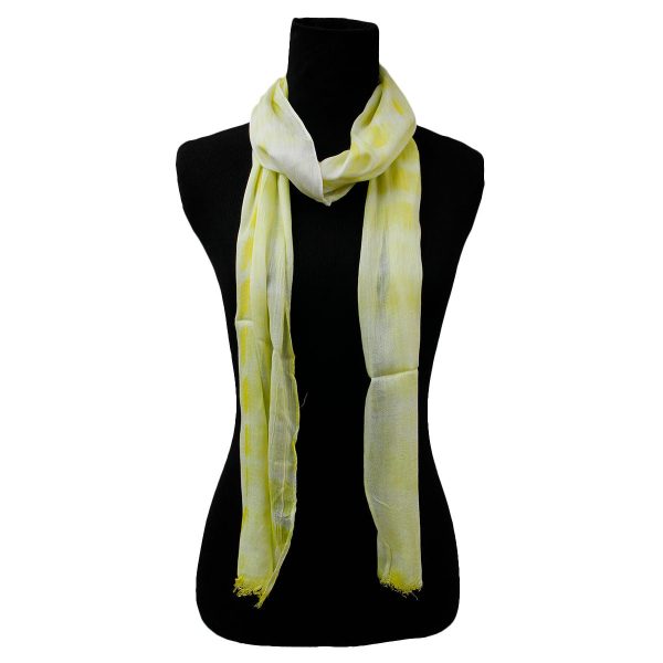 Lightweight Yellow Long Scarf For Sale