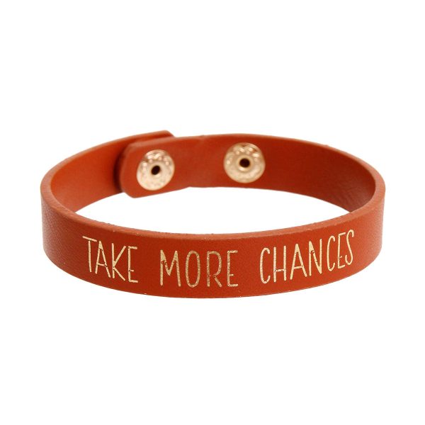 TAKE MORE CHANCES Brown Bracelet Fashion