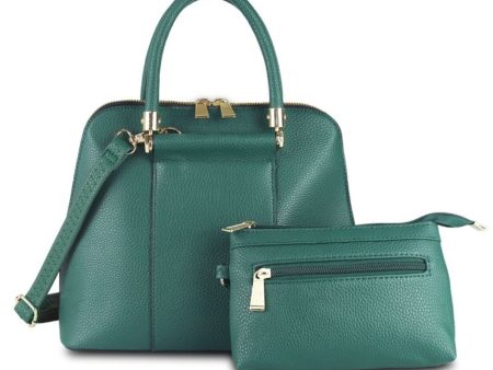 Purse Green Bowling Bag Set for Women on Sale