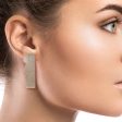 Silver Brass Easter Island Earrings Online Sale