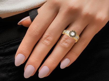 Ring in Elegance: Bespoke Accent Gold Ring For Discount