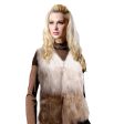 Brown Faux Fur Fashion Vest Cheap