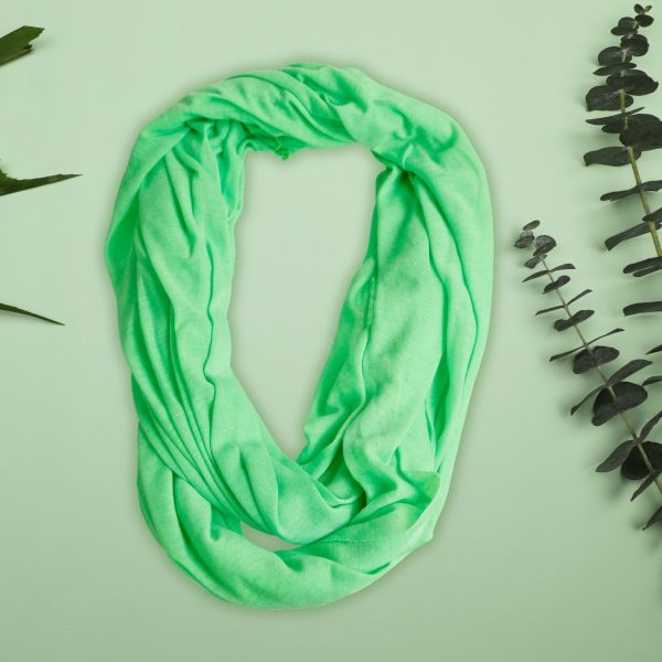 Bright Green Infinity Scarf Discount