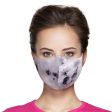 Gray and Black Tie Dye Mask Online