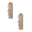 Silver Brass Easter Island Earrings Online Sale