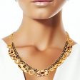 Elegant Gold Leopard Link Set For Cheap