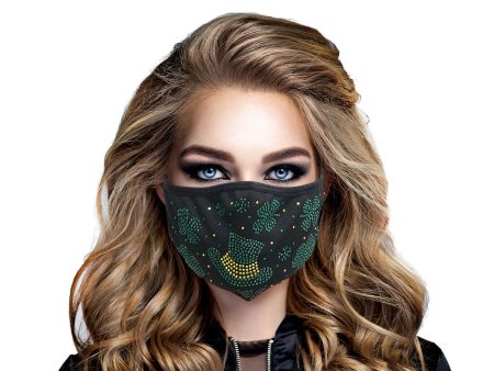 Green Shamrock Mask Cheap