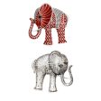 Brooch DST Red Elephant Diamond Pin for Women Online now