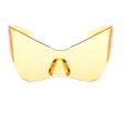 Sunglasses Mask Wrap Yellow Eyewear for Women Online