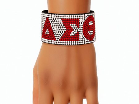 DST Sorority Clear Rhinestone Magnetic Bracelet Sale