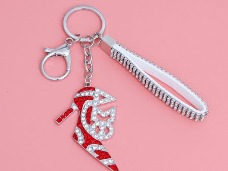 Keychain DST Sorority Red Heel Charm for Women Online now