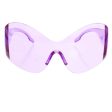 Sunglasses Butterfly Mask Purple Eyewear for Women Fashion