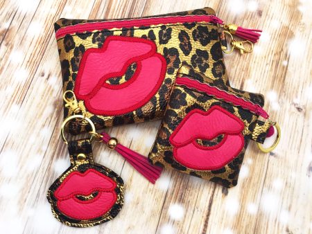 Lips applique Set of 3 designs machine embroidery design DIGITAL DOWNLOAD Online now