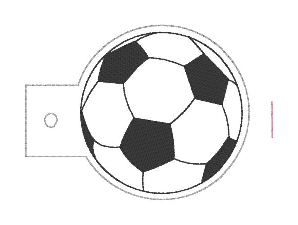 Soccer Bottle Band machine embroidery design DIGITAL DOWNLOAD Sale